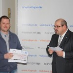 Scheckübergabe an R.Stengel